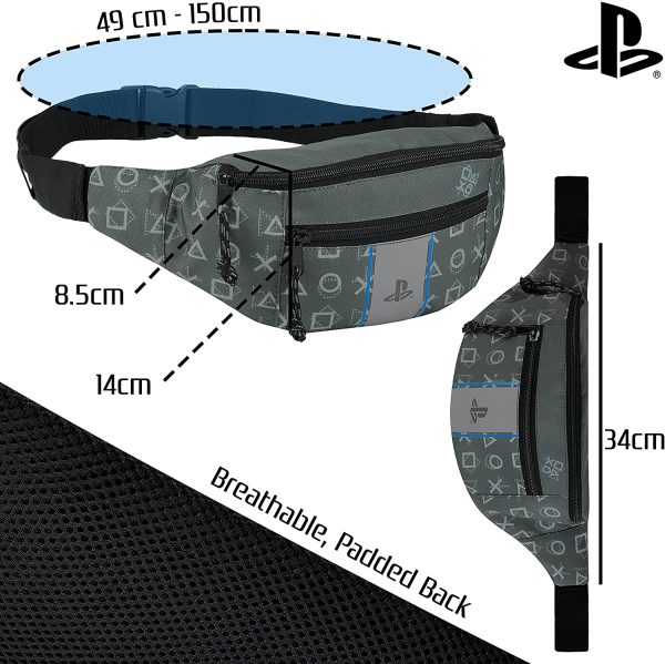 PlayStation Bum Bag, Waist Bag, Kids Bumbags Playstation Gifts - Image 7