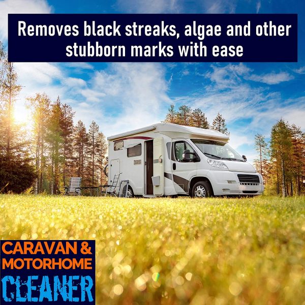 ULTIMA-PLUS XP Caravan and Motorhome Cleaner - Removes Algae, Black Streaks, Dirt, Grime and More - Easy to use Formula (2 Litres) - Image 2