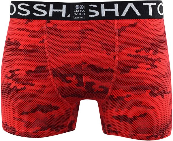 Crosshatch Mens Boxers Shorts (5 Pack) Multipack Underwear Gift Set Colour Mens Trunk Boxers - Image 2