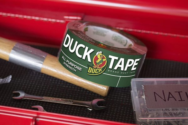 Duck Tape Original White 50mm x 5m, Improved Formula High Strength Waterproof Gaffer and Duct Adhesive Cloth Repair Tape - Image 6