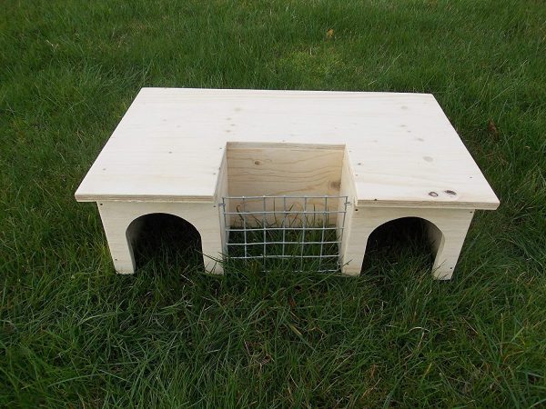 Guinea Pig House Wood Wooden BY WOODEN WORLD Cage Hutch Igloo Playpen Run Toys Accessories Gifts Bed - Image 2