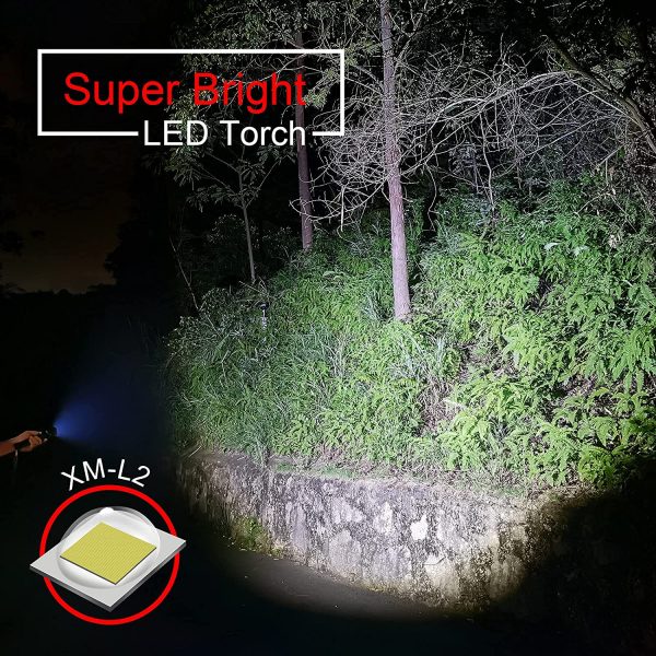 G700 Led Torch Rechargeable Super Bright CREE Led Tactical Flashlight 2000 Lumen Zoomable Handheld Torches for Camping Hiking Emergency - Image 5