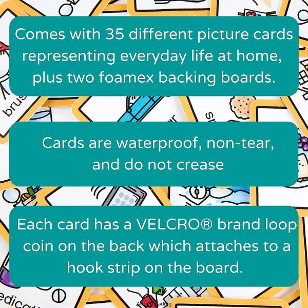 Create Visual Aids Visual Timetable For Home With 35 Picture Cards To Support Communication, Routine and Transition For SEND, Speech and Language, ASD, Autism, Preschool - Image 7