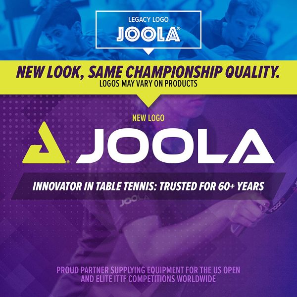 JOOLA Avanti Premium Table Tennis Post Set Portable and Easy Setup Regulation Size Ping Pong Screw On Clamp Net, , 72" - Image 5