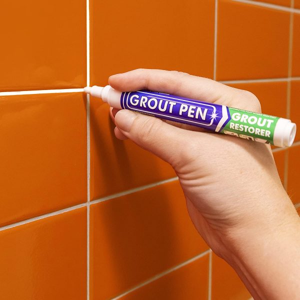 Grout Pen White - Revives & Restores Tile Grout - 5mm Nib - Image 6