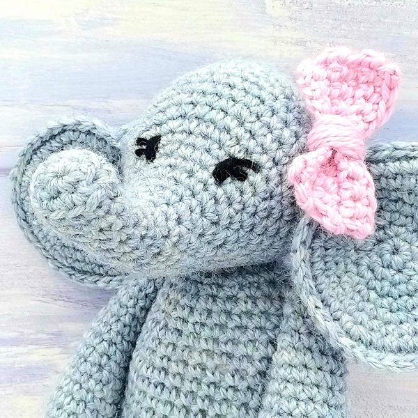 Crochet Kit - Ella the Elephant Complete Beginner Crochet Kit - Image 8