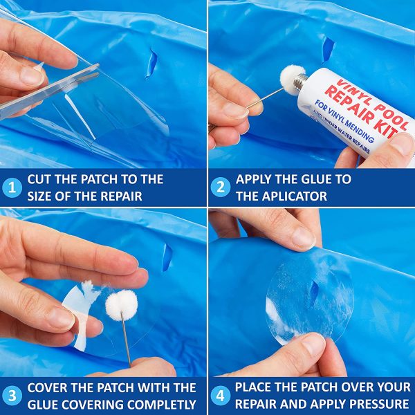 Blu Line Inflatable spa hot tub repair kit swimming pools - Image 7