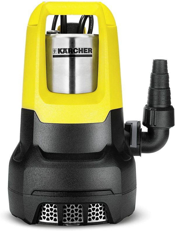 Karcher SP7 INOX Submersible Dirty Water Flood Pump & 6.997-359.0 Connection (Suitable for Hose 3/4 inch 1 inch)