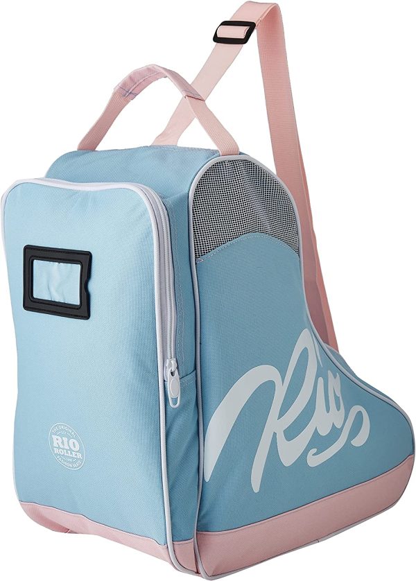 Rio Roller Roller Script Skate Bag, Unisex Adults?? Canvas and Beach Tote Multicolour - Image 2