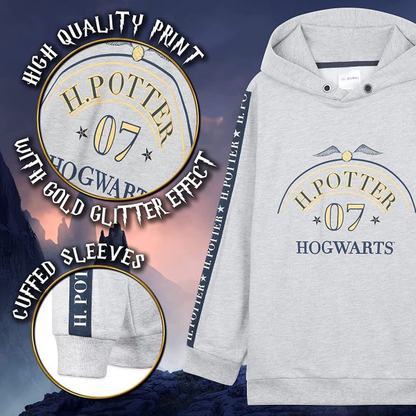 HARRY POTTER Hoodie and Jogging Bottoms Girls Tracksuit Harry Potter Gifts - Image 2