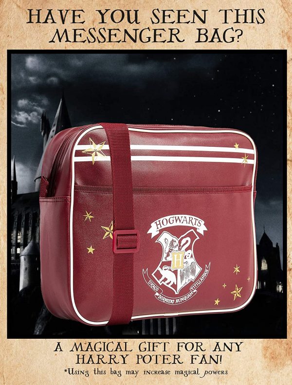 Harry Potter Messenger Bag Hogwarts Crossover Bags Gryffindor School Accessories College - Image 6