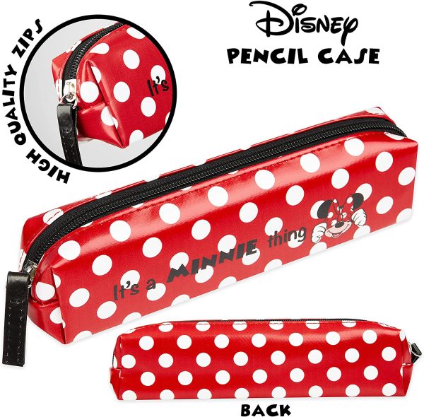 Disney Notebook, Pencil Case & Pen Set, Girls School Supplies, Minnie Mouse Gifts For Girls - Image 4