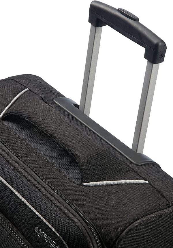 American Tourister Holiday Heat - Upright Hand Luggage, 55 cm, 42 Litre, Black (Black) - Image 3