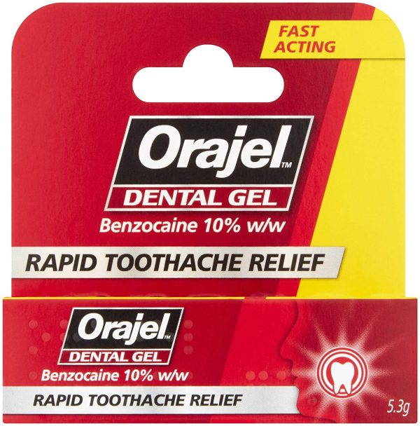 Orajel Dental Gel Benzocaine 10% w/w, 5.3g - Image 8