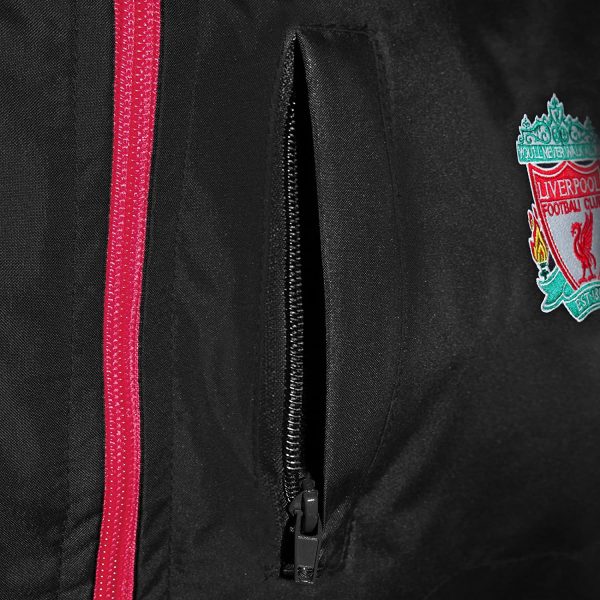 Liverpool FC Mens Jacket Shower Windbreaker Official Football Gift