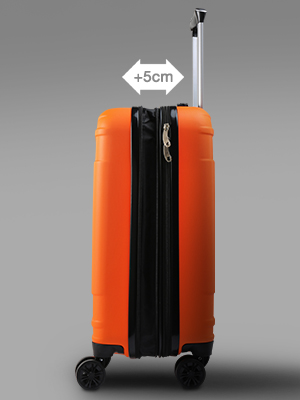 Expandable cabin Suitcase