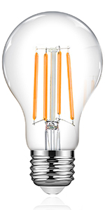 A60 led e27 dimmable bulbs clear