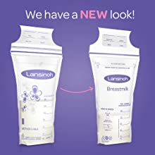 NEW Look design Breastmilk Storage Bags