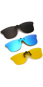 Polarized Clip on Sunglasses for Men Women