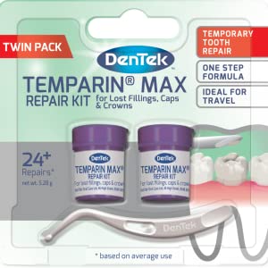 DenTek Temparin Max Dental Repair Kit Twin Pack