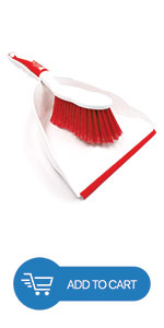 Dustpan and Brush Set (Red)