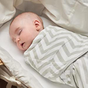 baby Sleeping in swaddle