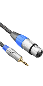 XLR Female to 3.5mm Cable