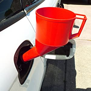 fuel funnel in car image