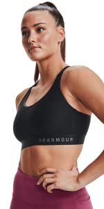 Armour Mid Keyhole Bra 