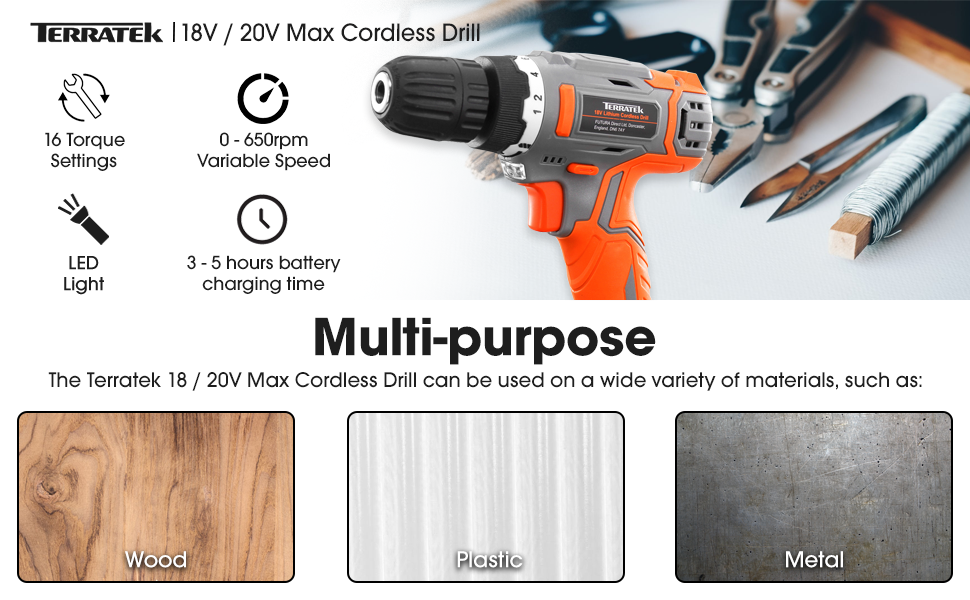 CORDLESS DRILL