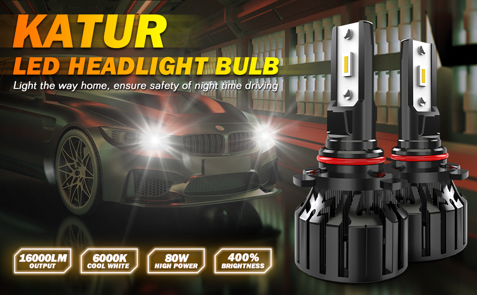 hb3 led headlight bulb