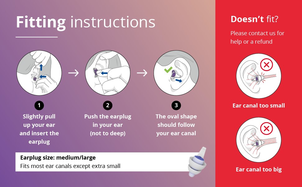 SleepDeep is a Medium size that fits most ear canals except extra small ones - B097YQLX6K