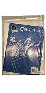 A4 Punch Pockets 