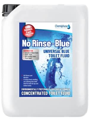 No Rinse Blue Caravan Toilet Fluid