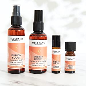 tisserand aromatherapy Energy Boost collection