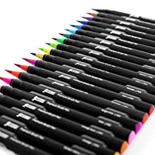 brush pens, Calligraphy Pens, Artist Pens, Brush Pens Set, Watercolour Pens, Watercolour Brush Pens