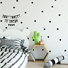 polka dot wall decals