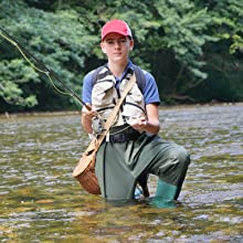 kid chest waders