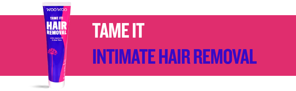 WooWoo tame it intimate hair removal