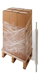 Pallet Stretch Shrink film Wrap Clear and Black