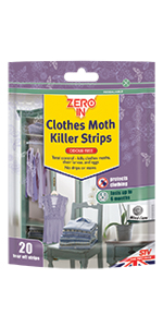 clothes moth, killer strips, zero in, clothes moth, control