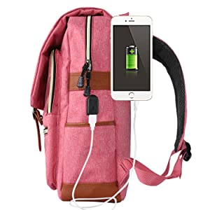 USB Charging Port Backpack