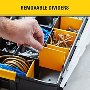 Removable dividers