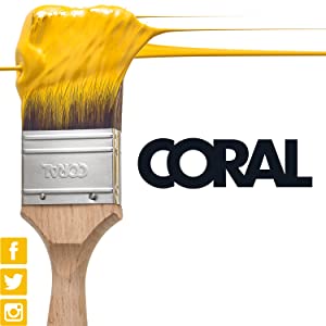 Coral painting and decorating tools and equipment