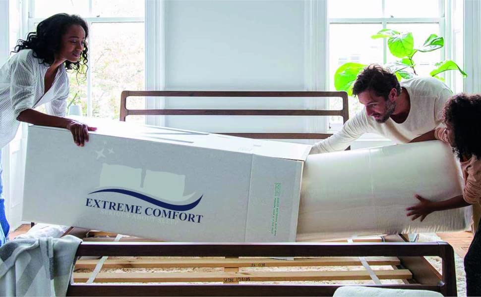 Extreme Comfort - Mattress Delivered Rolled & Boxed To Your Door