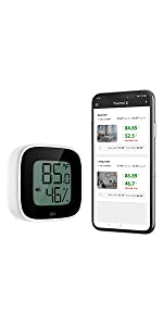 Bluetooth 5.0 Thermometer Hygrometer