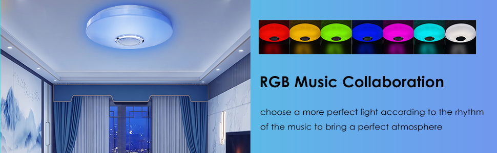 RGB LED Ceiling Light