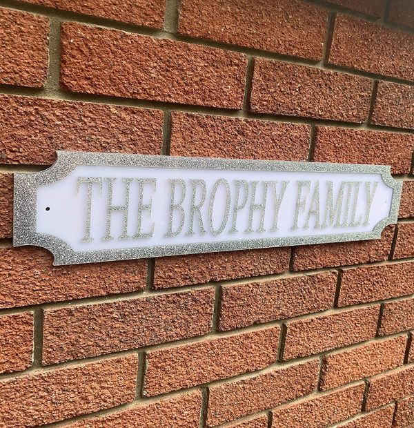 Personalised 3D Street Sign | 8 Colours | Waterproof | Custom Garden Sign | Family Sign - Image 8