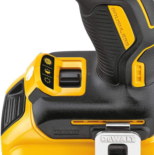 DEWALT DCD796P2-GB DCD796P2 Combi Drill 18V XR Brushless Compact Lithium-Ion (2 x 5.0Ah Batteries), 18 V, Yellow/Black, One size - Image 3