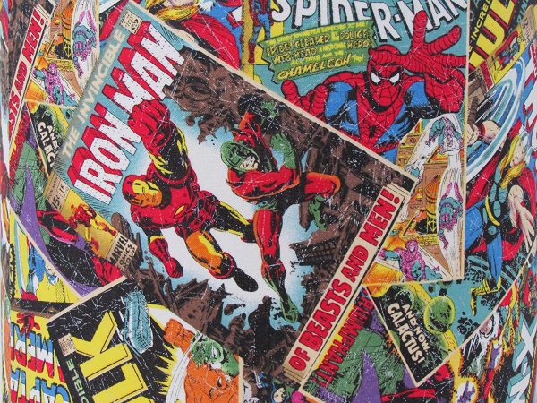 Marvel Comic Book Super Drum Lampshade - Image 8